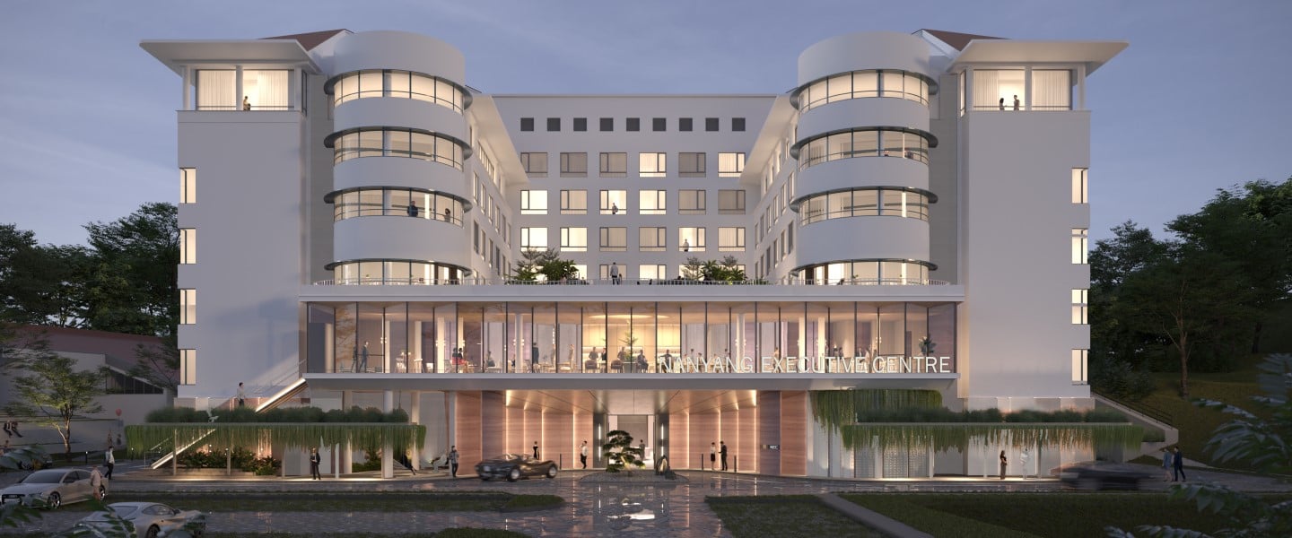 Exterior of the NTU Executive Centre