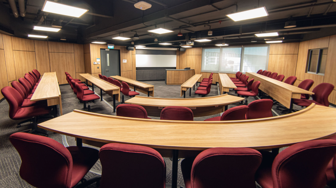 Lecture theatre at NTU Singapore
